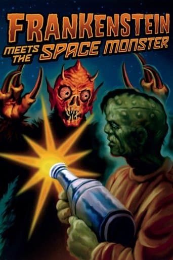 Movie poster for Frankenstein Meets the Space Monster