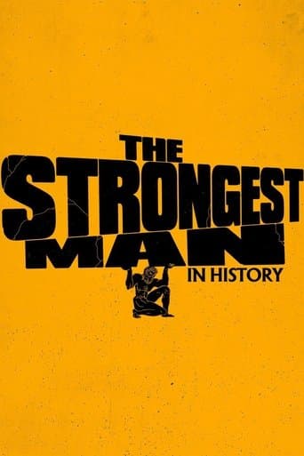 Movie poster for The Strongest Man in History
