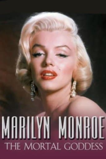 Movie poster for Marilyn Monroe: The Mortal Goddess
