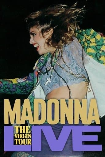 Movie poster for Madonna: The Virgin Tour — Live