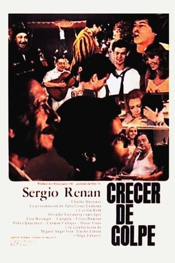 Movie poster for Crecer de golpe