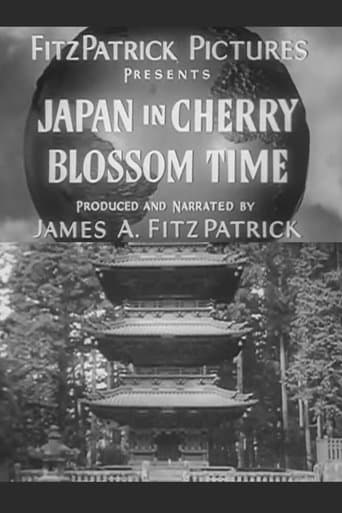Movie poster for Japan in Cherry Blossom Time