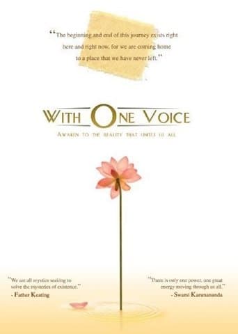 Movie poster for With One Voice