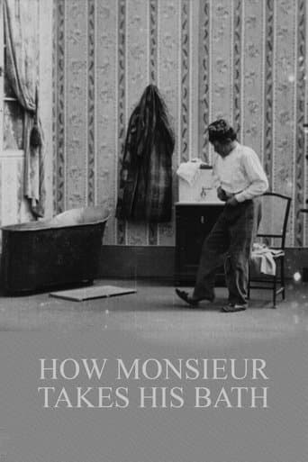Movie poster for How Monsieur Takes His Bath