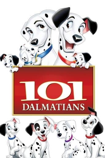 Movie poster for One Hundred and One Dalmatians