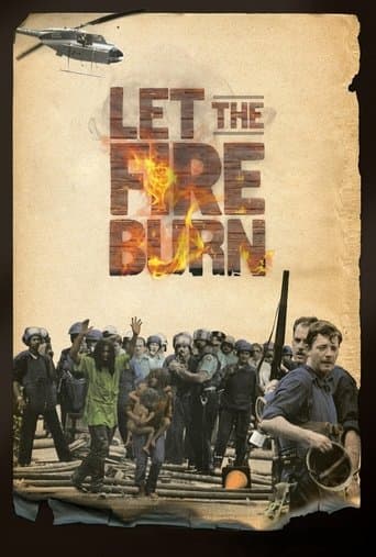 Movie poster for Let the Fire Burn