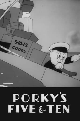 Movie poster for Porky's Five & Ten