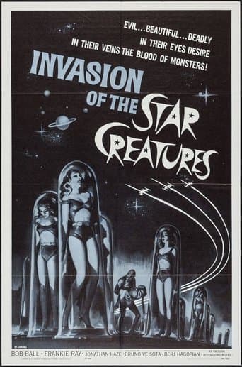 Movie poster for Invasion of the Star Creatures