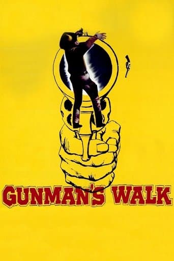 Movie poster for Gunman's Walk