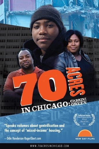 Movie poster for 70 Acres in Chicago: Cabrini Green