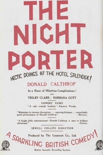 Movie poster for The Night Porter