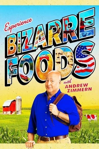 Movie poster for Bizarre Foods with Andrew Zimmern