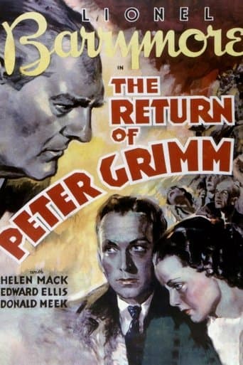 Movie poster for The Return Of Peter Grimm
