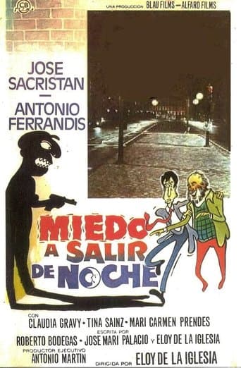 Movie poster for Afraid to Go Out at Night
