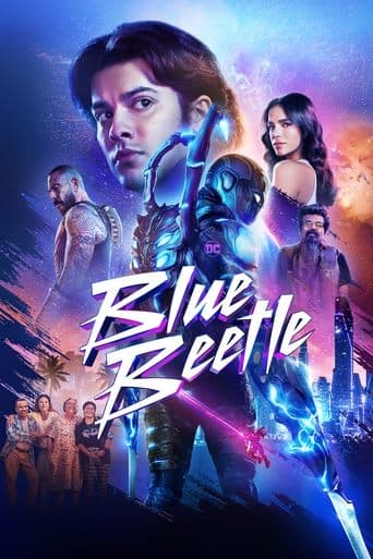 Movie poster for Blue Beetle