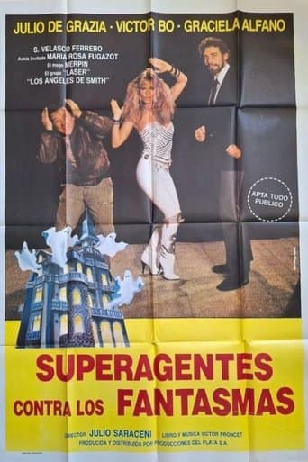 Movie poster for Los superagentes contra los fantasmas