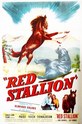 Movie poster for The Red Stallion