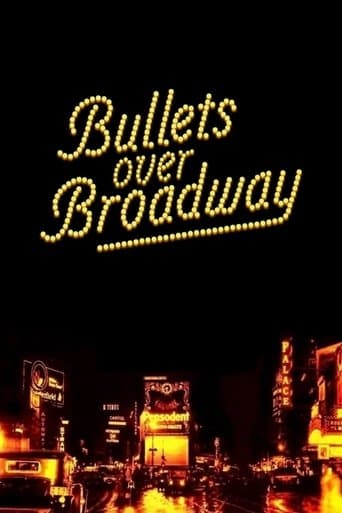 Movie poster for Bullets Over Broadway