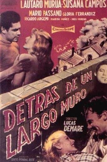 Movie poster for Detrás de un largo muro
