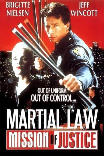 Movie poster for Mission of Justice