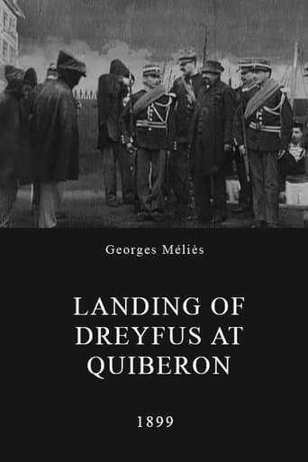 Movie poster for Landing of Dreyfus at Quiberon