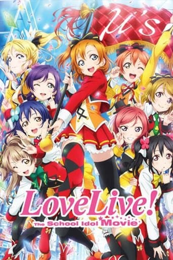 Movie poster for Love Live! The School Idol Movie
