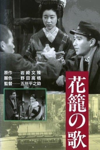 Movie poster for Song of the Flower Basket