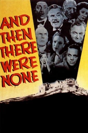 Movie poster for And Then There Were None
