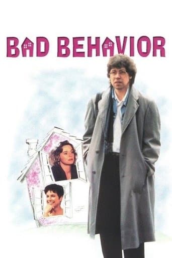 Movie poster for Bad Behavior