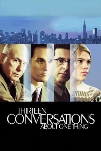 Movie poster for Thirteen Conversations About One Thing