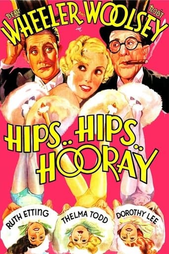 Movie poster for Hips, Hips, Hooray!
