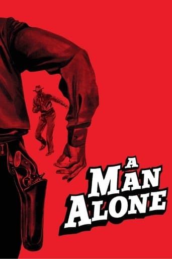 Movie poster for A Man Alone