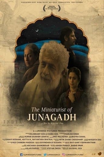 Movie poster for The Miniaturist of Junagadh