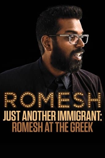 Movie poster for Just Another Immigrant: Romesh at the Greek