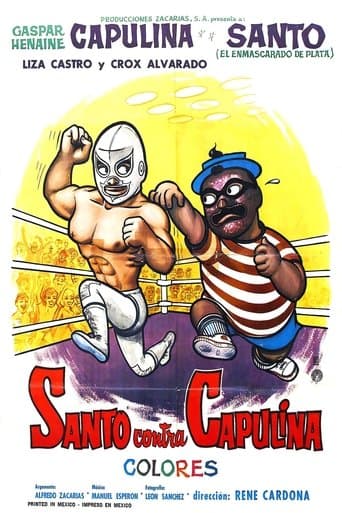 Movie poster for Santo vs. Capulina