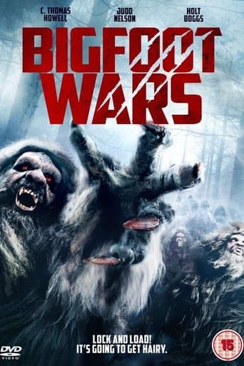 Movie poster for Bigfoot Wars