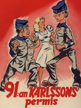 Movie poster for 91:an Karlssons permis
