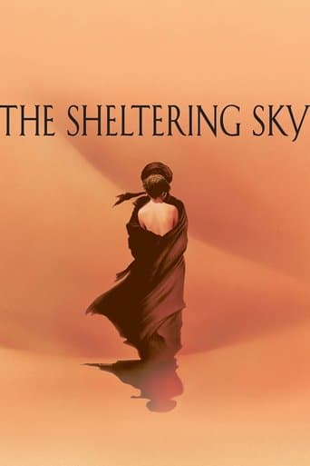 Movie poster for The Sheltering Sky
