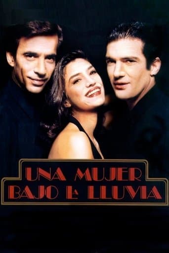Movie poster for Una mujer bajo la lluvia
