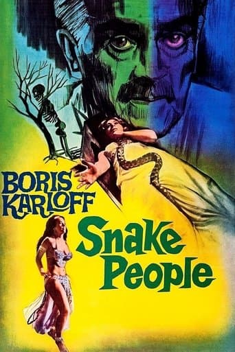 Movie poster for Isle of the Snake People