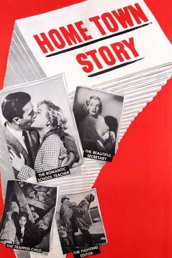 Movie poster for Home Town Story