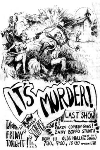 Movie poster for It's Murder!