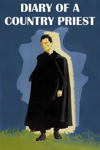 Movie poster for Diary of a Country Priest