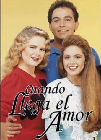 Movie poster for Cuando llega el amor
