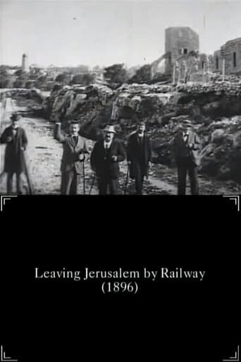 Movie poster for Leaving Jerusalem by Railway