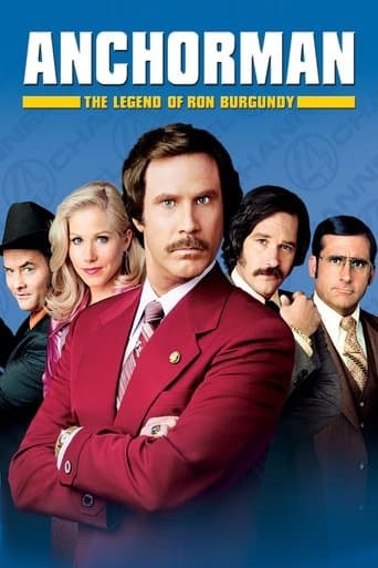 Movie poster for Anchorman: The Legend of Ron Burgundy