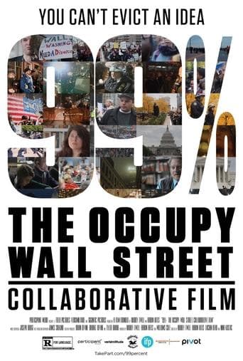 Movie poster for 99%: The Occupy Wall Street Collaborative Film