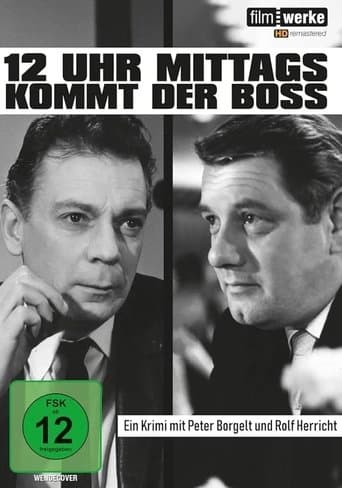 Movie poster for The Boss Will Be Here at Noon