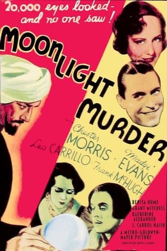 Movie poster for Moonlight Murder