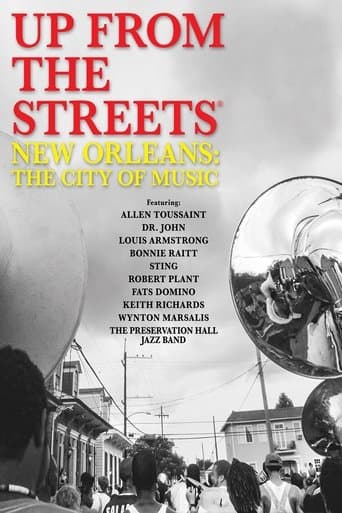 Movie poster for Up From the Streets - New Orleans: The City of Music